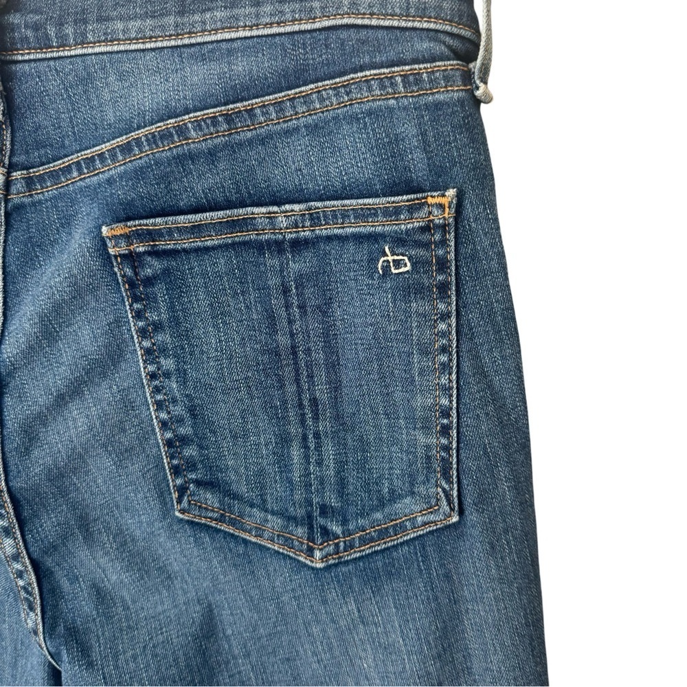 RAG & BONE High Rise Skinny Jeans El Cut Hem With Original Tags Size 31 - Picture 14 of 16